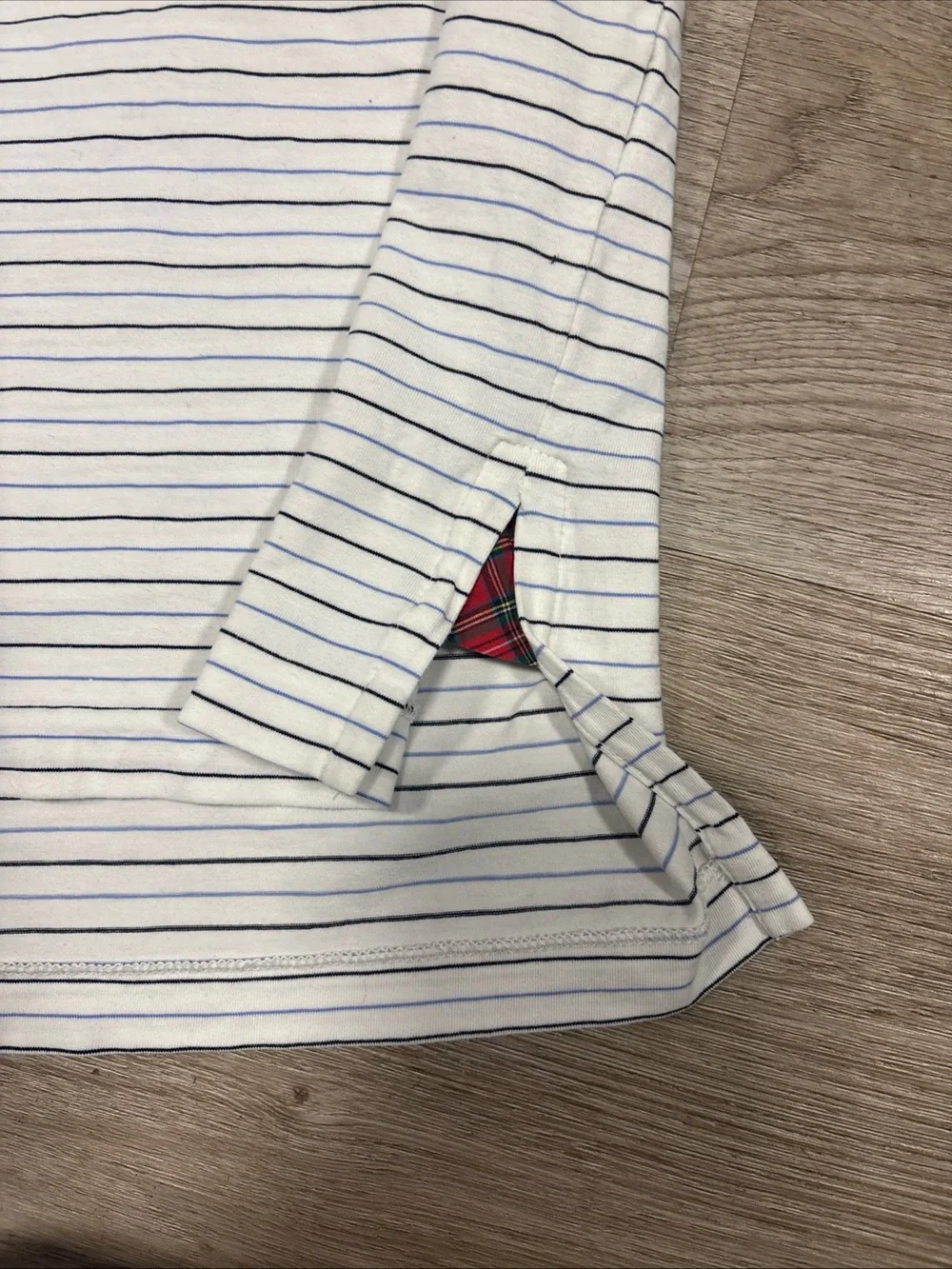 Polo Golf Ralph Lauren Polo X Mammut Dune Mens L White Stripe Stretch Lisle